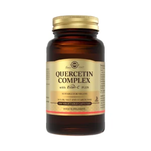 Solgar Quercetin Complex with Ester C Plus 100 φυτικές κάψουλες