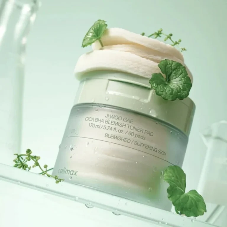 Celimax Ji Woo Gae Cica BHA Blemish Toner Pad με centella