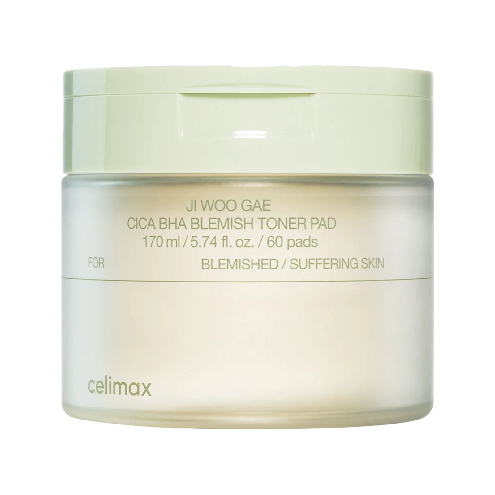 Celimax Ji Woo Gae Cica BHA Blemish Toner Pads Προσώπου για Ατέλειες & Ακμή 60τμχ Celimax Ji Woo Gae Cica BHA Blemish Toner Pads Προσώπου για Ατέλειες & Ακμή 60τμχ