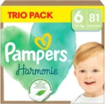 Pampers Harmonie πάνες Megapack No6 13+kg (3x27) 81τμχ