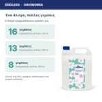 Endless Κρεμοσάπουνο Silky Musk 4lt – πόσες γεμίσεις