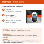 Frezyderm Ferti Συμπλήρωμα Διατροφής 30 Φακελίσκοι – τρόπος λήψης