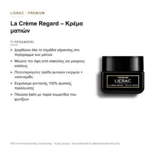 Τι προσφέρει η Lierac Premium La Crème Regard
