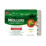 Möller’s Forte Omega-3 30 κάψουλες – συσκευασία