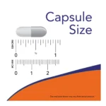 Now Foods CoQ10 30mg 60 φυτικές κάψουλες – μέγεθος κάψουλας