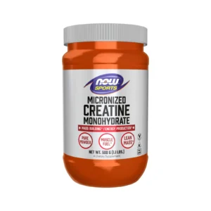 Now Foods Creatine Monohydrate Micronized Powder 500g – Μικρονιζέ Μονοϋδρική Κρεατίνη σε Σκόνη