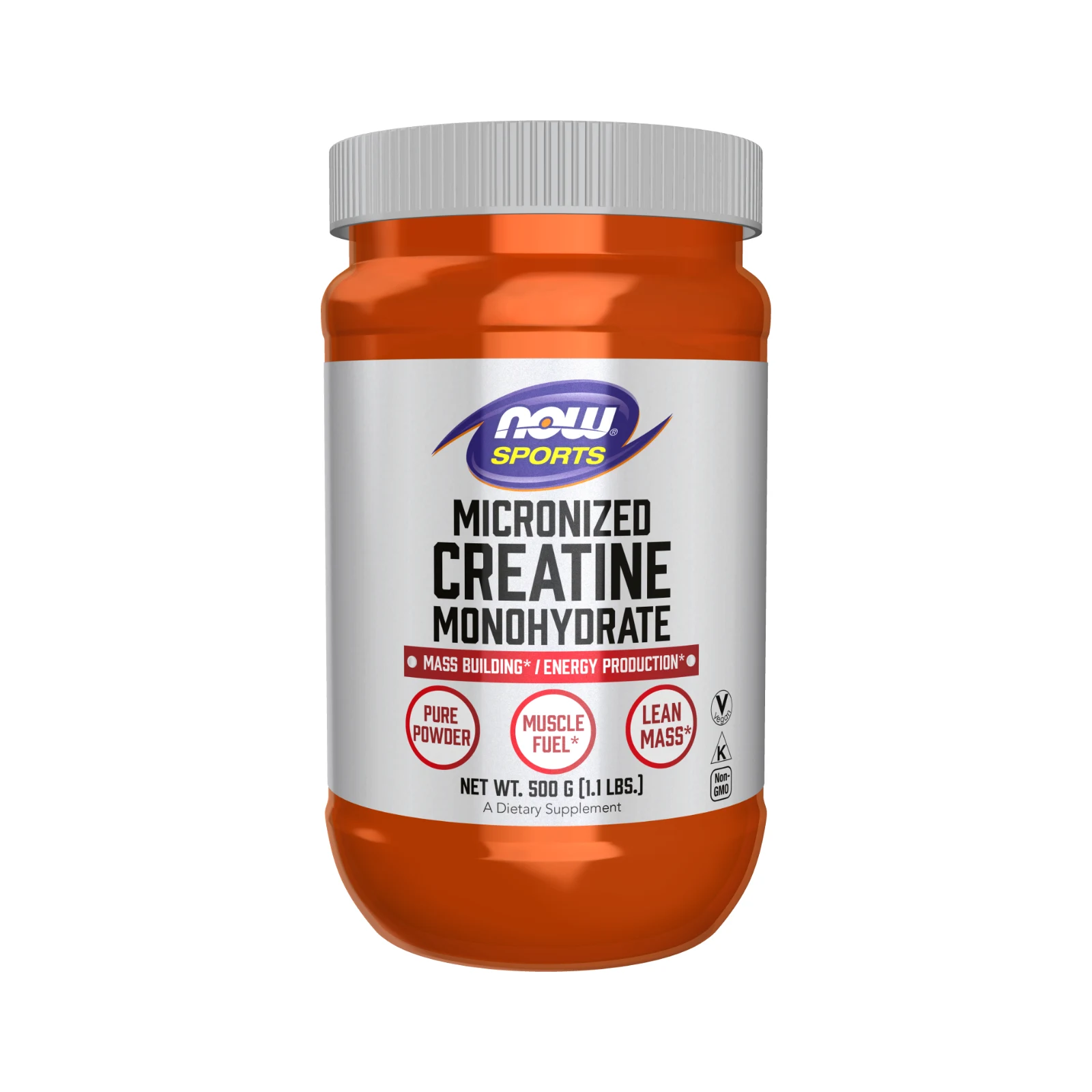 Now Foods Creatine Monohydrate Micronized Powder 500g – Μικρονιζέ Μονοϋδρική Κρεατίνη σε Σκόνη Now Foods Creatine Monohydrate Micronized Powder 500g – Μικρονιζέ Μονοϋδρική Κρεατίνη σε Σκόνη