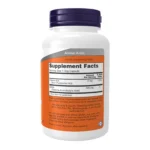 Now Foods Gaba 500mg 100 Κάψουλες Unflavoured – ετικέτα Supplement Facts