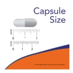 Now Foods Glycine 100 Κάψουλες Unflavoured – μέγεθος κάψουλας