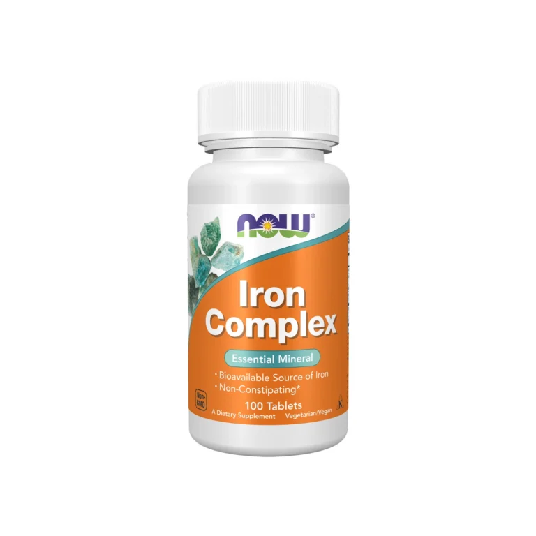 Now Foods Iron Complex με Βιταμίνη C 100 ταμπλέτες
