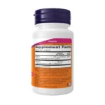 Now Foods Mega D3 & MK-7 Βιταμίνη K 5000iu 30 Φυτικές Κάψουλες – ετικέτα Supplement Facts