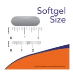 Now Foods Molecularly Distilled Omega 3 Ιχθυέλαιο 1000mg 30 μαλακές κάψουλες – μέγεθος κάψουλας