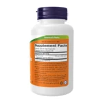 Now Foods Saw Palmetto 550mg 100 κάψουλες – ετικέτα Supplement Facts