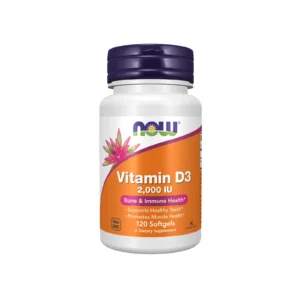 Now Foods Vitamin D-3 2000iu 120 Μαλακές Κάψουλες