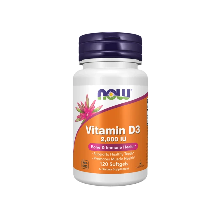 Now Foods Vitamin D-3 2000iu 120 Μαλακές Κάψουλες