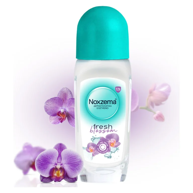 Noxzema Fresh Blossom Αποσμητικό 72h σε Roll-On 50ml – φρεσκάδα που διαρκεί