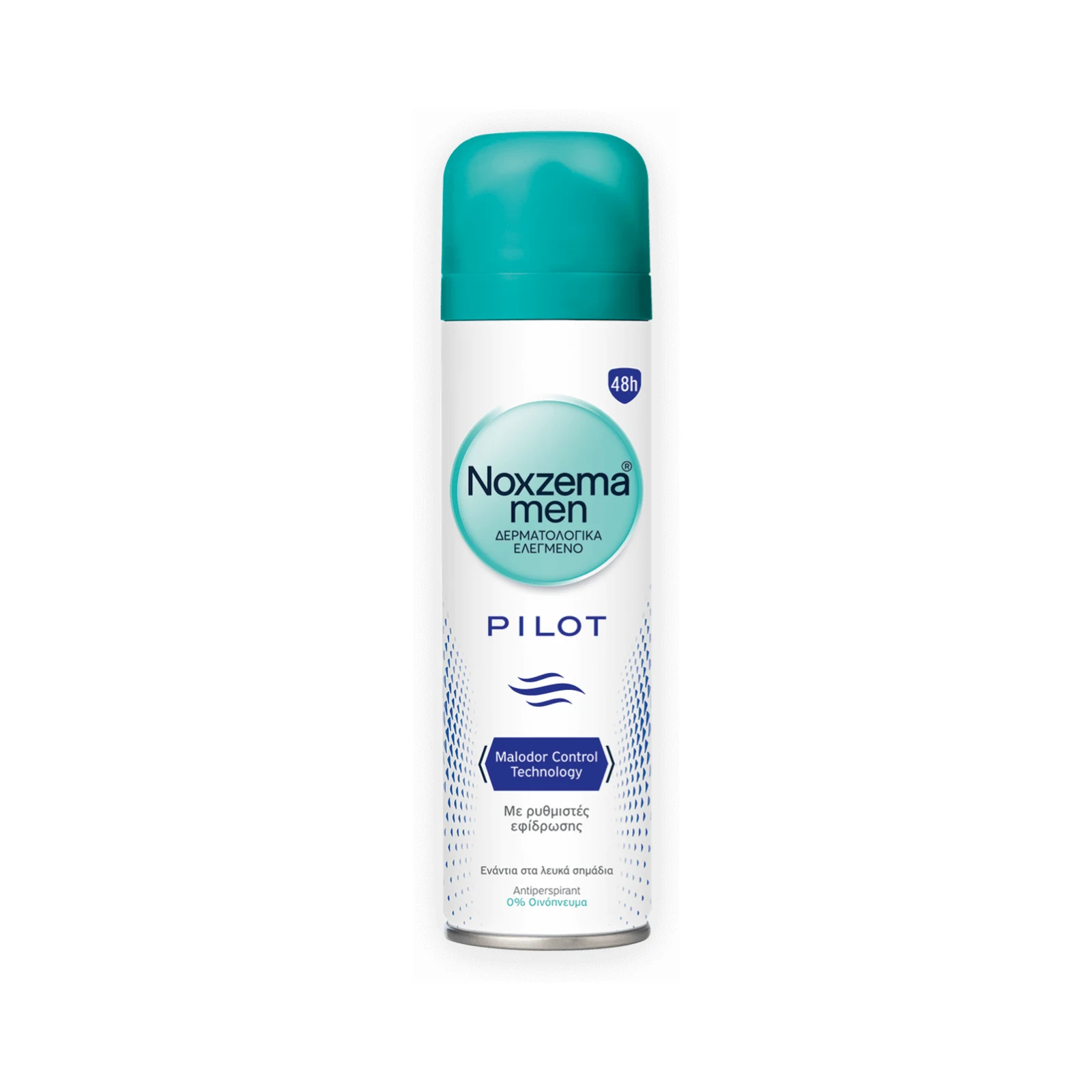 Noxzema Men Pilot Anti-Transpirant Αποσμητικό 48h σε Spray 150ml Noxzema Men Pilot Anti-Transpirant Αποσμητικό 48h σε Spray 150ml