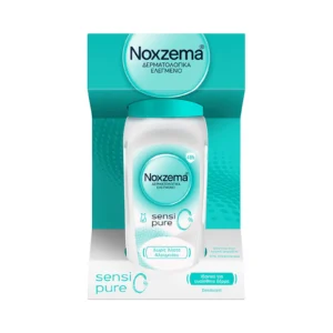 Noxzema Sensi Pure 0% Αποσμητικό 48h σε Roll-On 50ml – η συσκευασία στο ράφι