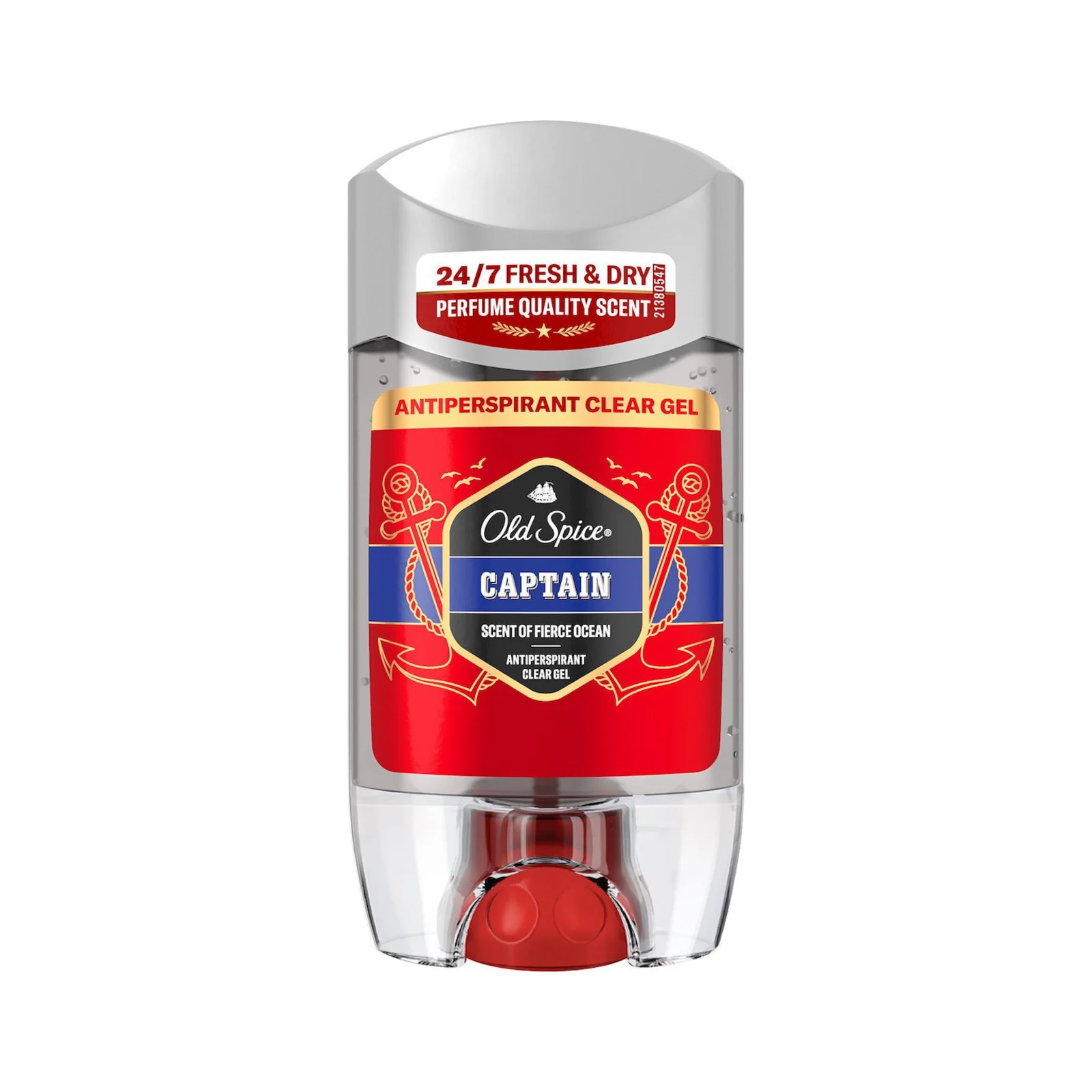 Old Spice Captain Anti-Transpirant Αποσμητικό Gel 70ml Old Spice Captain Αντιιδρωτικό Αποσμητικό Clear Gel για Άνδρες, 70ml