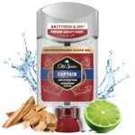 Old Spice Captain Clear Gel με περγαμόντο και σανταλόξυλο