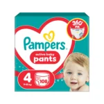 Pampers Pants No4 (9–15 kg) 108 πάνες-βρακάκι