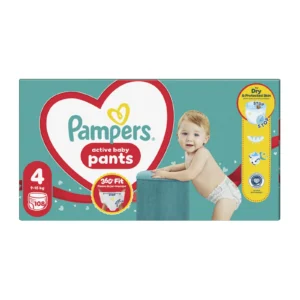 Pampers Pants No4 108 τεμ. – πλαϊνή όψη συσκευασίας