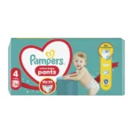 Pampers Pants No4 54 τεμ. – πλαϊνή όψη συσκευασίας