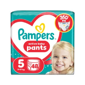 Pampers Πάνες Βρακάκι Pants No. 5 για 12-17kg 48τμχ