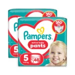 Pampers Pants Double Pack No5 (12–17 kg) 96 τεμ. – 2 συσκευασίες των 48