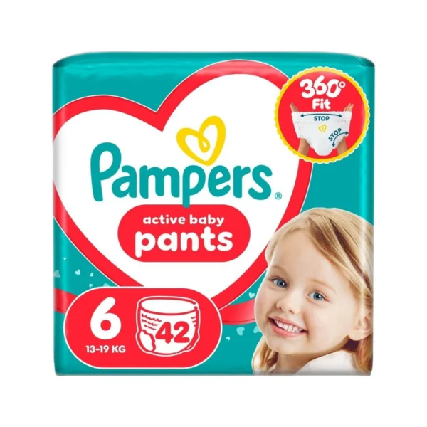 Pampers Pants No6 (13–19 kg) 42 τεμ.