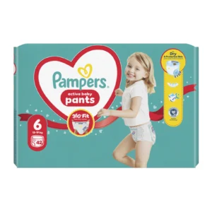 Pampers Pants No6 42 τεμ. – πλαϊνή όψη συσκευασίας