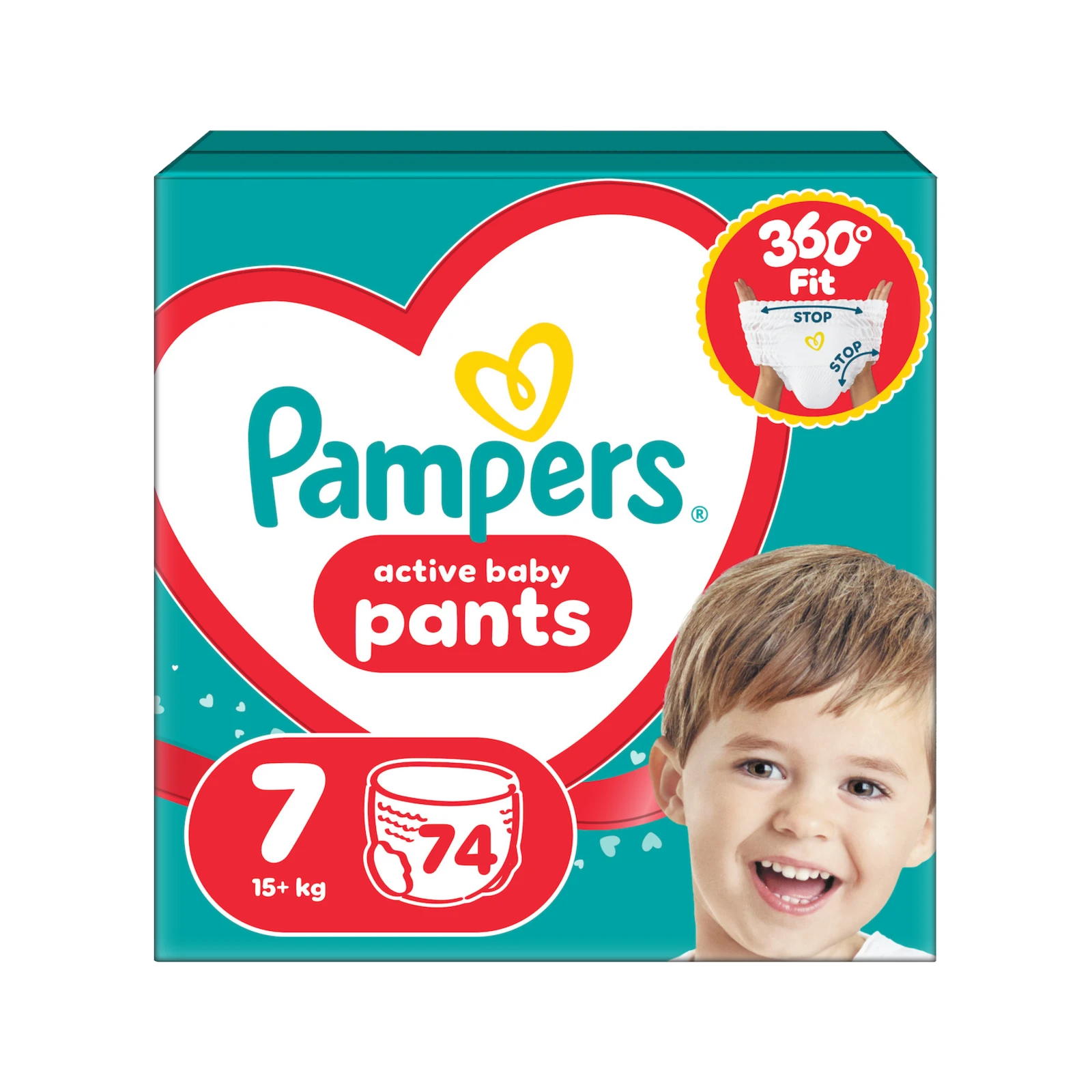 Pampers Pants No7 (17+ kg) 74 πάνες-βρακάκι Pampers Pants No7 (17+ kg) 74 πάνες-βρακάκι
