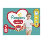 Pampers Pants No7 74 τεμ. – πλαϊνή όψη συσκευασίας