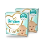 Pampers Premium Care Νο1 (2-5kg) – Double Pack 144 πάνες
