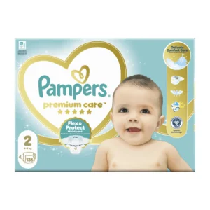 Pampers Premium Care Νο2 (4-8kg) – Double Pack 136 πάνες