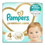 Pampers Premium Care Νο4 52 πάνες – συσκευασία