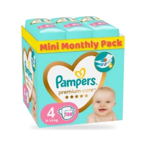 Pampers Premium Care no4 9-14kg MiniMonthly 136τμχ