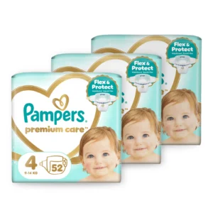 Πάνες Pampers Premium Care Super Jumbo Pack Νο4 (9-14kg) 156τεμ