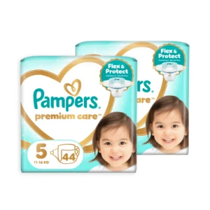 Pampers Premium Care Νο5 (11-16kg) – Double Pack 88 πάνες – 2 συσκευασίες των 44