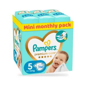 Pampers Premium Care no5 11-16kg MiniMonthly 116τμχ