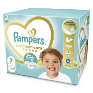 Pampers Premium Care Νο7 (15+kg) – Double Pack 64 πάνες
