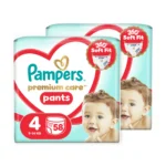 Pampers Premium Care Pants No4 Mini Monthly 116 τεμ. – περιέχει 2 συσκευασίες των 58