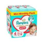 Pampers Premium Care Pants Mini Monthly Pack No4 (9–15 kg) 116 τεμ.