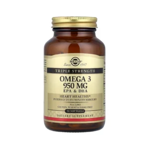 Solgar Triple Strength Omega-3 950mg 50 μαλακές κάψουλες