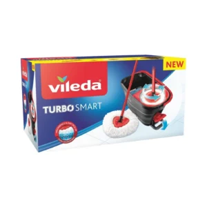 Vileda Turbo Smart – σετ κουβάς με πεντάλ και σφουγγαρίστρα